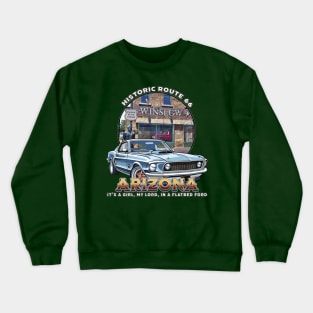 Historic Route 66 Arizona Crewneck Sweatshirt
